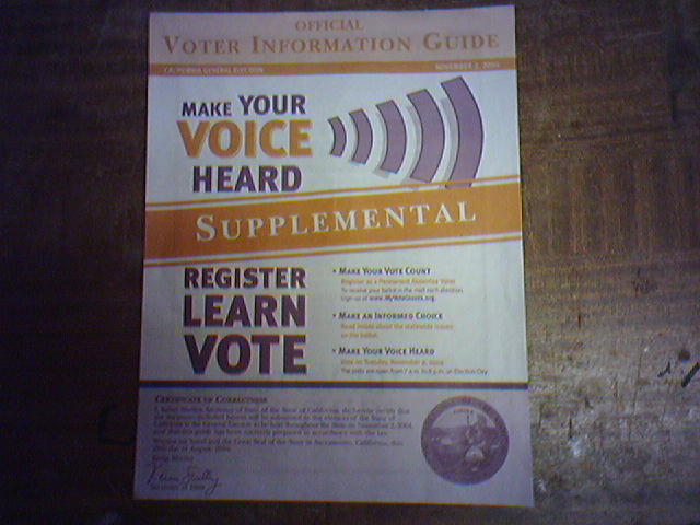 Voting guides 3 of 3